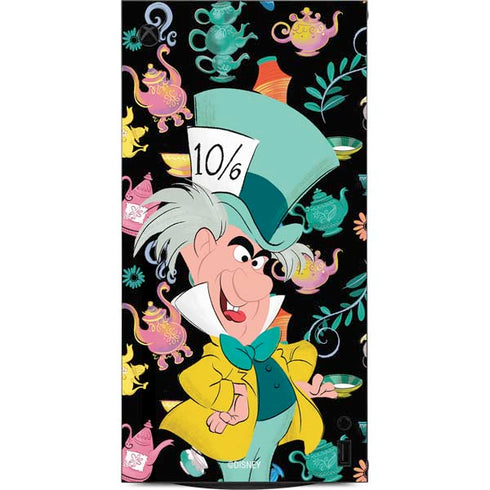 Disney Alice in Wonderland (animated) The Mad Hatter XBox Series X Digital Edition Console Skin